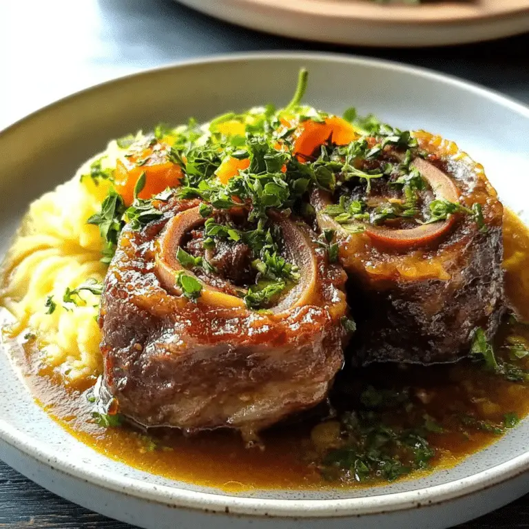 Beef Osso Buco Recipe Yumm