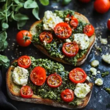 Pesto and Roasted Tomato Toast: An Amazing Ultimate Recipe