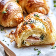 Buttery Garlic Baked Croissants with Turkey & Havarti: An Incredible Amazing Recipe